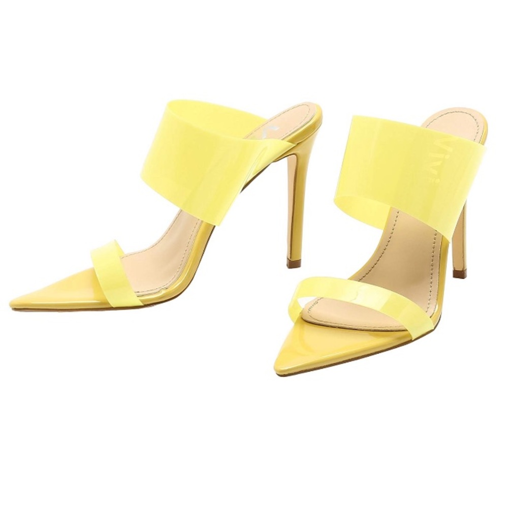 Pointed Toe Slip on Dress Sandals